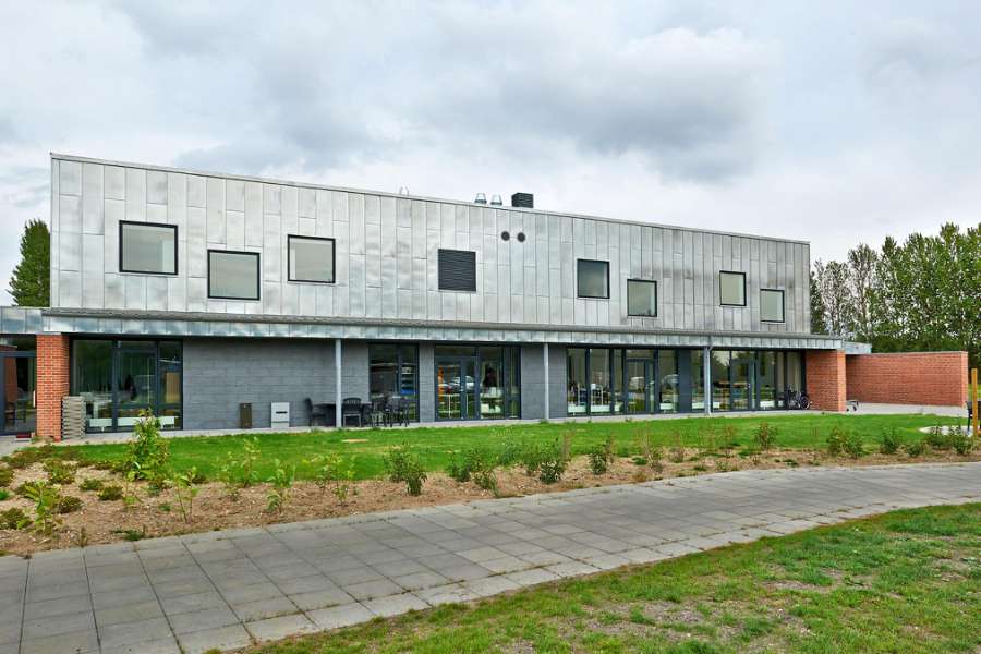 DS Pfannenbleche als Teil klassischer Architektur, Stadionvej 3, 4550 Asnæs